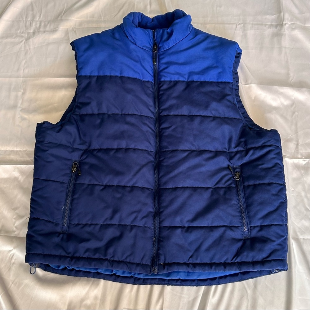 OUTDOOR LIFE PUFFER VEST BLUE SIZE XL/EG